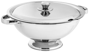 waza do zupy Taceta; 3000ml, 27x12.5 cm (ØxW); srebro