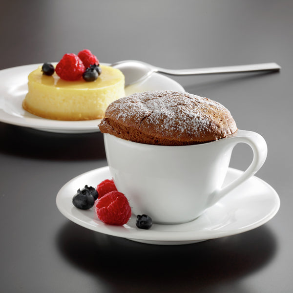 filiżanka do cappuccino Pallais; 250ml, 9x7 cm (ØxW); biały; okrągły; 6 sztuka / opakowanie