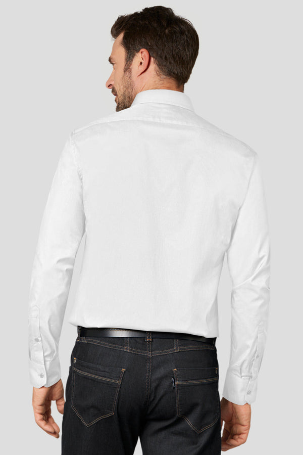 koszula męska Delano długi rękaw; Kleidergröße 39/40; biały