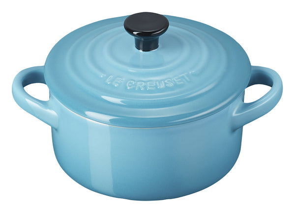 Mini Cocotte 10 cm; 250ml, 10x5 cm (ØxW); niebieski petrol; okrągły