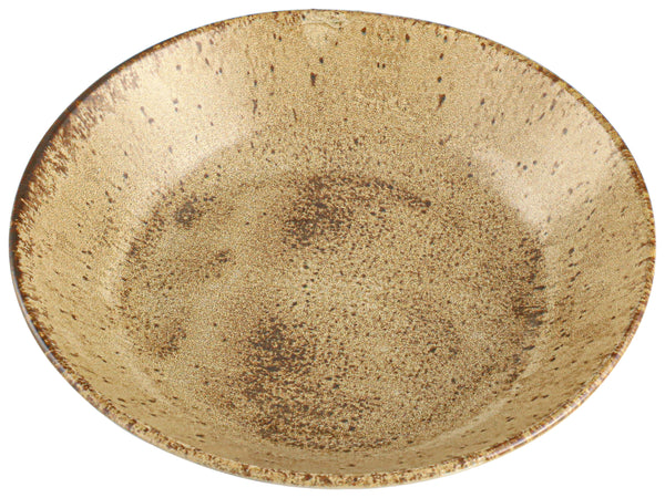 talerz głęboki Natura; 955ml, 23x4.88 cm (ØxW); jasny brązowy/ciemny brąz; okrągły; 6 sztuka / opakowanie