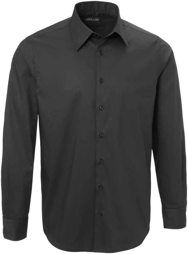 koszula męska Delano długi rękaw; Kleidergröße 43/44; czarny