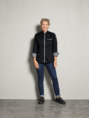 bluza kucharska damska Lorenzo; Kleidergröße 44; szary