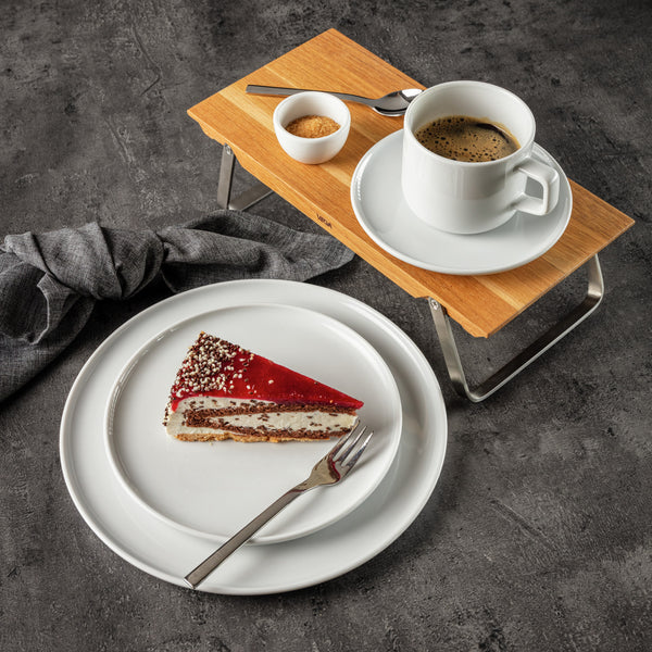 Kaffee-Obertasse Alegria; 250ml, 8.3x7.3 cm (ØxW); biały; okrągły; 6 sztuka / opakowanie