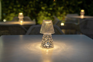LED Leuchte  Lola Lux; 11x20 cm (ØxW); transparentny