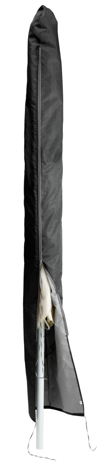 pokrowiec na parasol profesjonalny duży Esparto; 350x45 cm (DxS); szary; cylindryczny