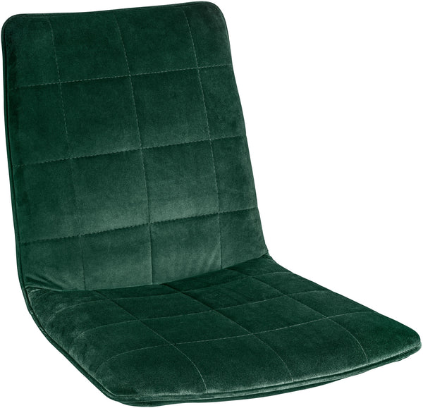 siedzisko Milaria aksamit; 60x48x46 cm (SxGxW); jodła zielona; 2 sztuka / opakowanie