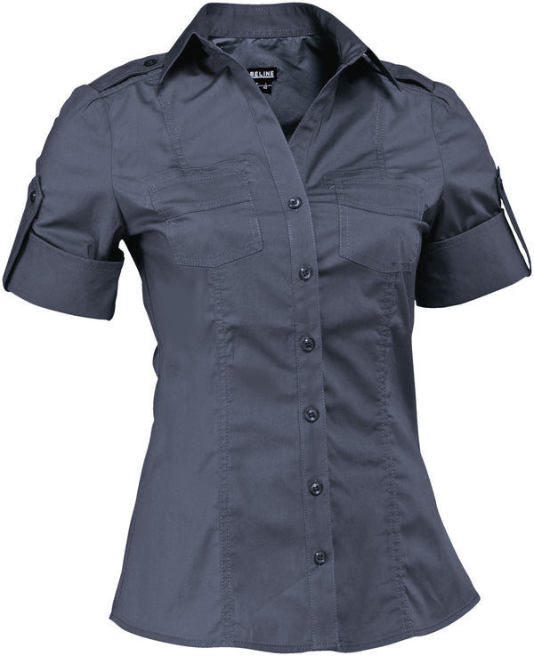 bluzka damska Kate krótki rękaw; Kleidergröße 42; grafit