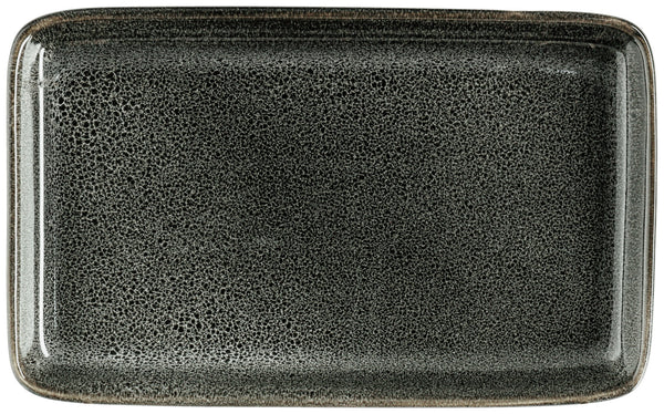 półmisek Nano; 21x13x2.1 cm (DxSxW); czarny; prostokątny; 6 sztuka / opakowanie