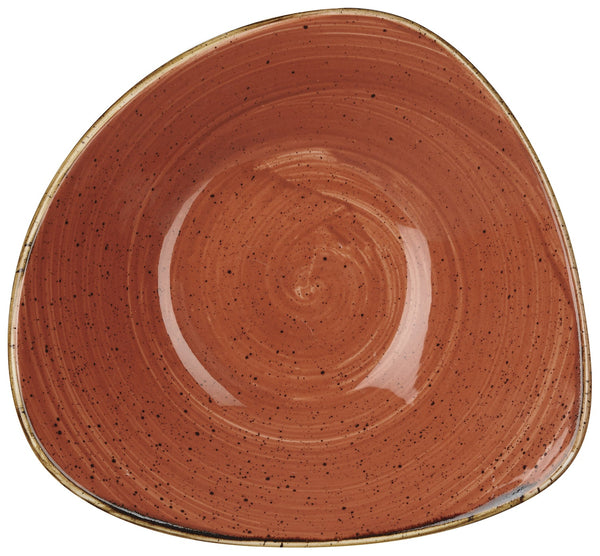 18.5 cm (S); pomarańczowy/brązowy; trójkątny; 12 sztuka / opakowanie