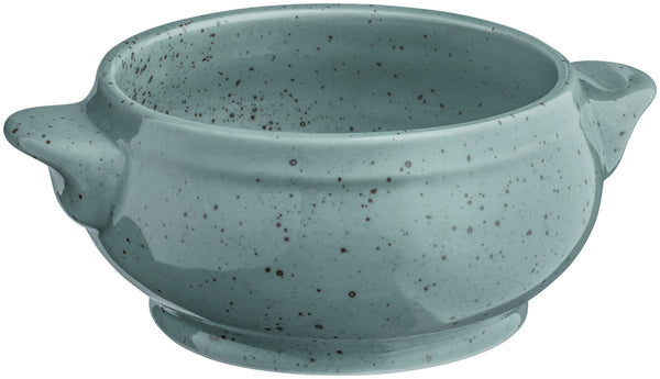 bulionówka Alessia; 450ml, 11.5x6.5 cm (ØxW); turkusowy; okrągły; 6 sztuka / opakowanie