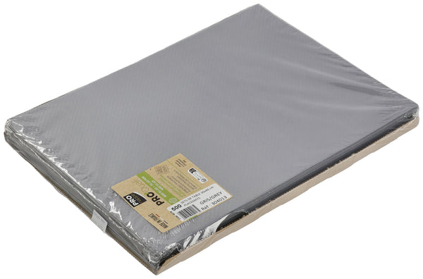 podkładka papierowa Selection; 30x40 cm (SxD); szary; prostokątny; 500 sztuka / opakowanie