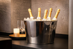 Getränkekühler Abbi; 25500ml, 40x25.5 cm (ØxW); srebro