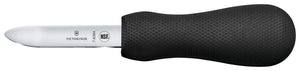 otwieracz do ostryg PP czarny; 17 cm (D); srebro/czarny