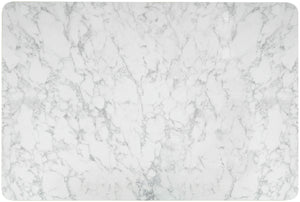 blat Marvani prostokątny; 120x80x2.5 cm (DxSxW); miedź/biały/marmurkowy; prostokątny