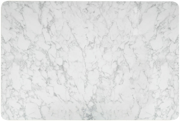 blat Marvani prostokątny; 120x80x2.5 cm (DxSxW); miedź/biały/marmurkowy; prostokątny