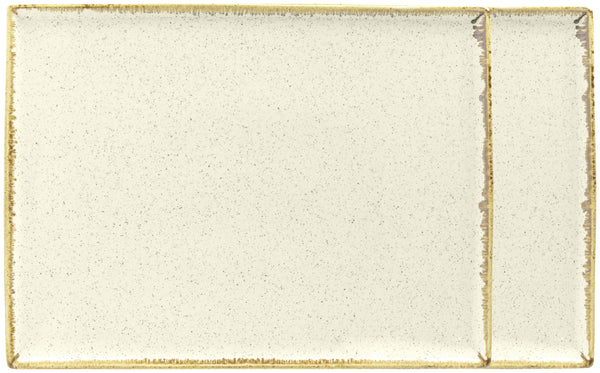 półmisek Sidina prostokątny; 35x26x2 cm (DxSxW); beżowy; prostokątny; 2 sztuka / opakowanie