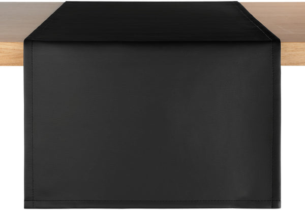 bieżnik Emporia; 40x130 cm (SxD); czarny; prostokątny