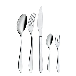 widelec do ciasta Salerno; 15.5 cm (D); srebro, Griff srebro; 12 sztuka / opakowanie