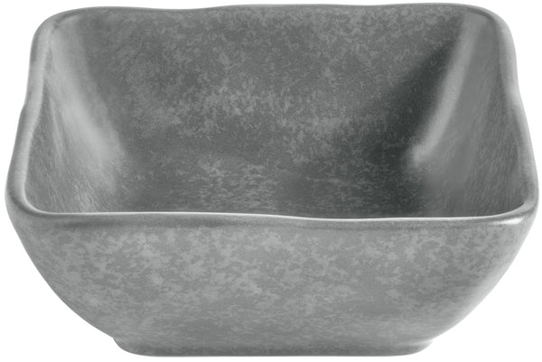miseczka Arona kwadratowa; 200ml, 9.5x9.5x4 cm (DxSxW); antracyt; kwadrat; 6 sztuka / opakowanie