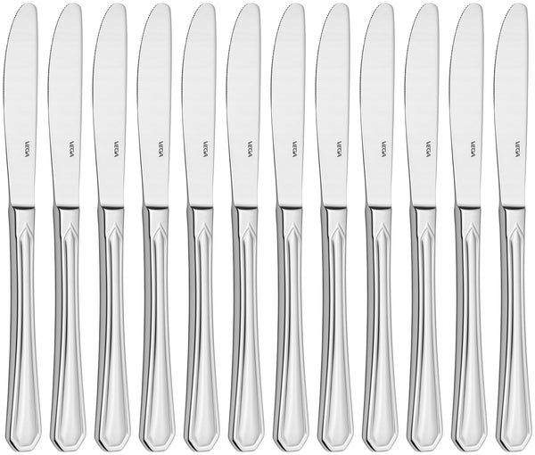 nóż stołowy Tunis; 22.1 cm (D); srebro, Griff srebro; 12 sztuka / opakowanie
