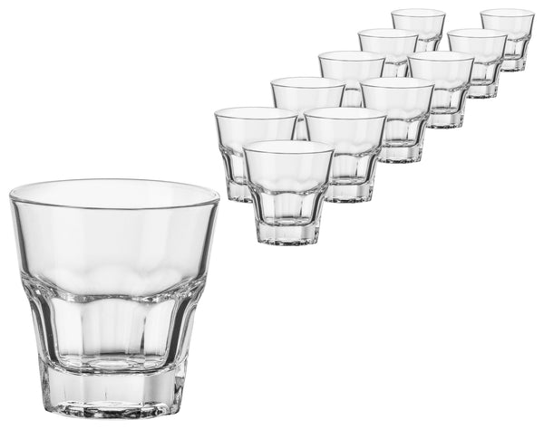 szklanka uniwersalna Casablanca stapelbar; 140ml, 7x7.6 cm (ØxW); transparentny; 12 sztuka / opakowanie