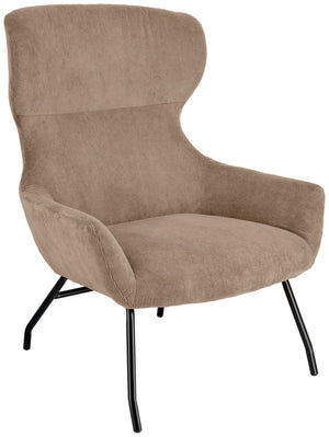 fotel uszak Malin; 75x77x103 cm (SxGxW); siedzisko taupe