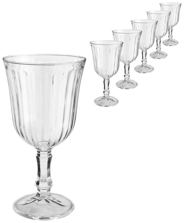 kieliszek do wina białego Nostalgie; 240ml, 8x15.5 cm (ØxW); transparentny; 6 sztuka / opakowanie