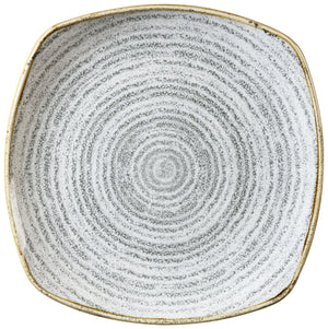 talerz Studio Prints Stone Grey kwadratowy; 21.5 cm (S); jasny szary/brązowy; kwadrat; 12 sztuka / opakowanie