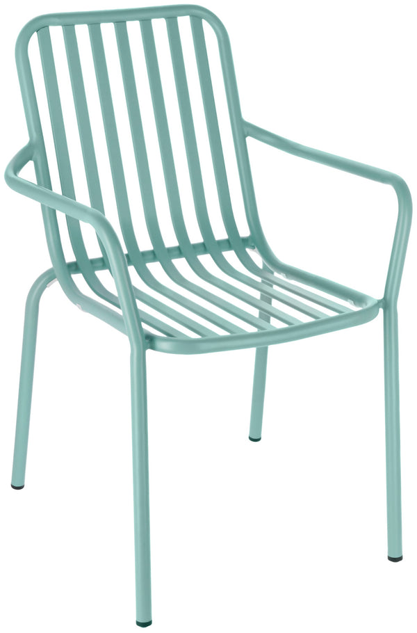 krzesło Merida; 57x64x85 cm (SxGxW); niebieski; 2 sztuka / opakowanie