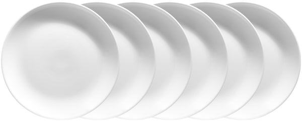 talerz płaski Ashley; 19 cm (Ø); biały; okrągły; 6 sztuka / opakowanie