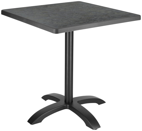 Outdoortisch Sevelit quadratisch; 70x70x73.6 cm (DxSxW); Platte antracyt