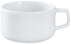 Milchkaffee-Obertasse Alegria; 330ml, 9.9x6.4 cm (ØxW); biały; okrągły; 6 sztuka / opakowanie