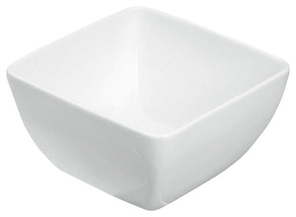 miseczka Bali; 490ml, 12x12x6.5 cm (DxSxW); biały; kwadrat; 6 sztuka / opakowanie