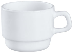 filiżanka do kawy Restaurant; 160ml, 7.8x6.4 cm (ØxW); biały; okrągły; 12 sztuka / opakowanie