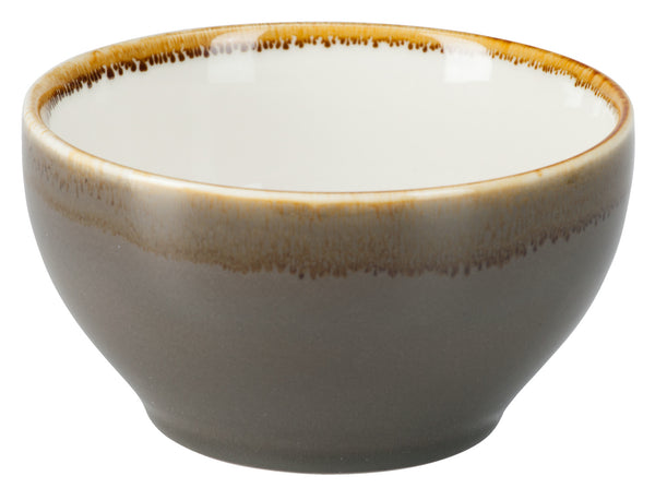 miska Glaze; 500ml, 14x8.5 cm (ØxW); szary; okrągły; 6 sztuka / opakowanie