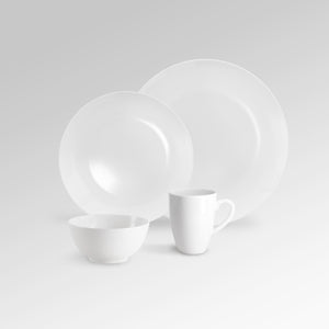 miska Wayne; 730ml, 14.8x7.3 cm (ØxW); biały; okrągły; 4 sztuka / opakowanie