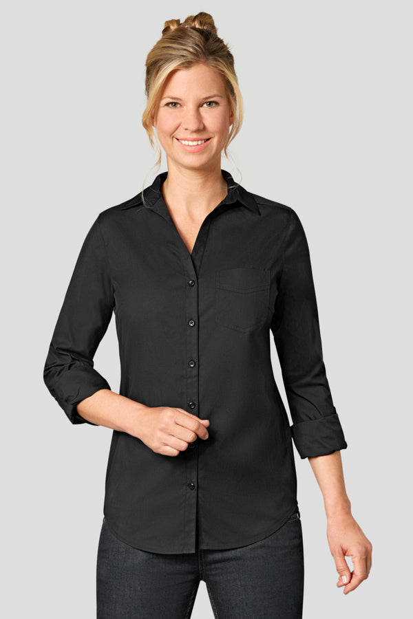 bluzka damska Kim długi rękaw; Kleidergröße 42; czarny