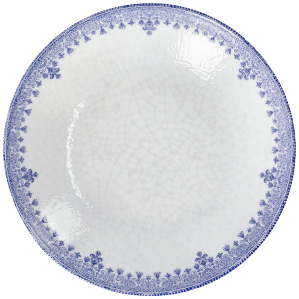 Teller tief Nonna; 1000ml, 26x5 cm (ØxW); biały/niebieski; okrągły; 6 sztuka / opakowanie