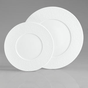 talerz płaski Pike; 31 cm (Ø); biały; okrągły; 4 sztuka / opakowanie