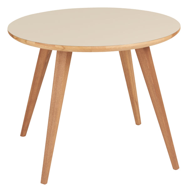 blat Duneo okrągły; 60x2.5 cm (ØxW); piasek; okrągły