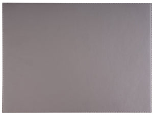 podkładka na stół STUCZNA SKÓRA; 32.5x45 cm (SxD); szary; 6 sztuka / opakowanie