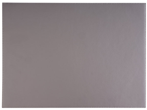 podkładka na stół STUCZNA SKÓRA; 32.5x45 cm (SxD); szary; 6 sztuka / opakowanie