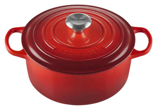 Bräter Signature rund 24 cm; 4200ml, 24x17.2 cm (ØxW); ciemny czerwony; okrągły