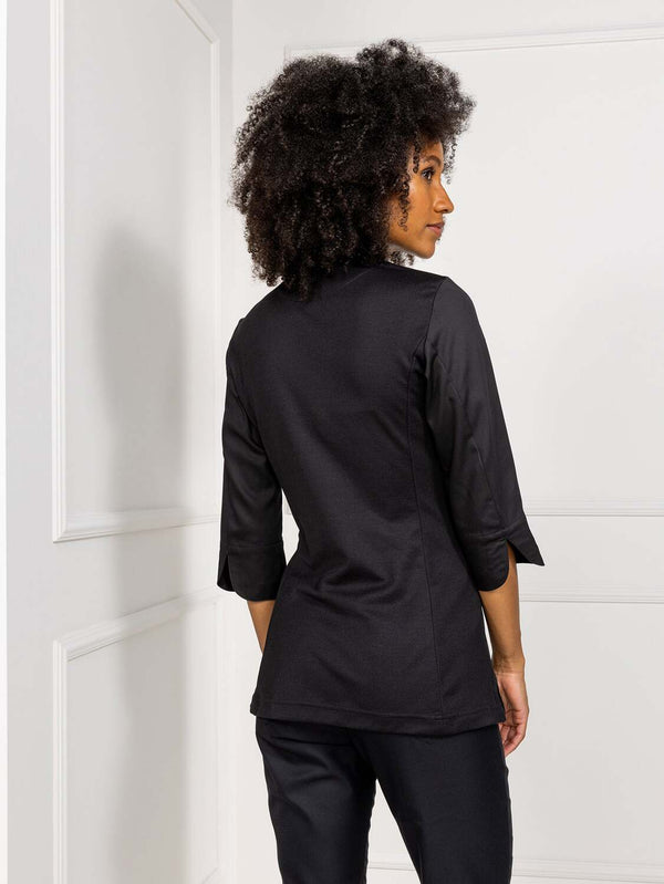 Kochjacke Esmee; Kleidergröße 3XS; czarny