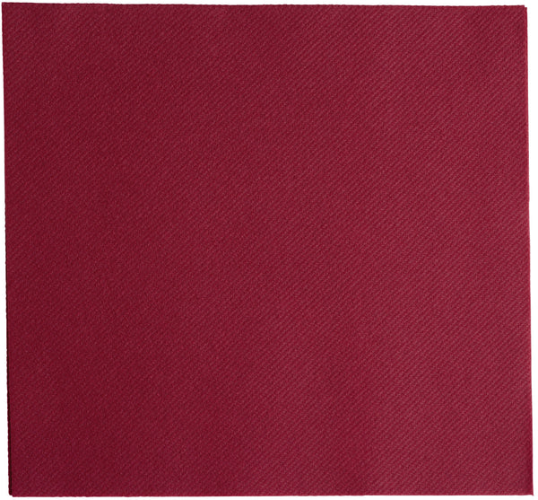serwetka Arla składana 1/4 ; 40x40 cm (SxD); bordo; 50 sztuka / opakowanie
