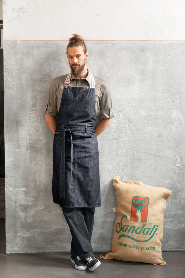 fartuszek Miko 70x80 cm; 70x80 cm (DxS); dżins