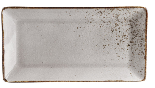 półmisek Palana; 31x16.5x3.2 cm (DxSxW); szary; prostokątny; 2 sztuka / opakowanie