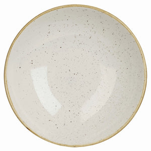 Schale tief Stonecast Barley White Coupe; 1136ml, 24.8x3.6 cm (ØxW); biały/brązowy; okrągły; 12 sztuka / opakowanie
