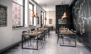 krzesło Dillon; 49x50x86 cm (SxGxW); czarny; 2 sztuka / opakowanie